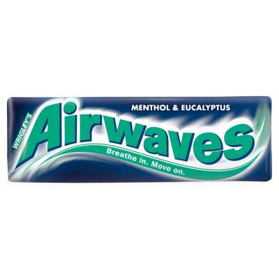 AIRWAVES MENTOL&EUKALIPTUS 10 DRAŻ.