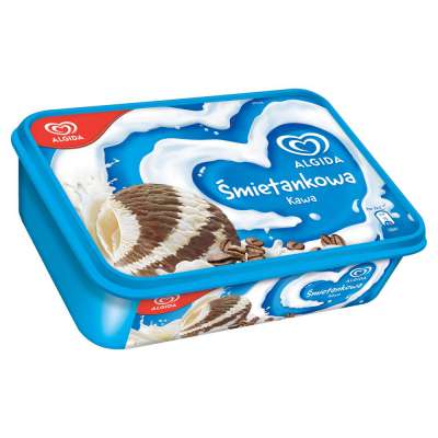 ALGIDA LODY ŚMIETAN/KAWA.1L