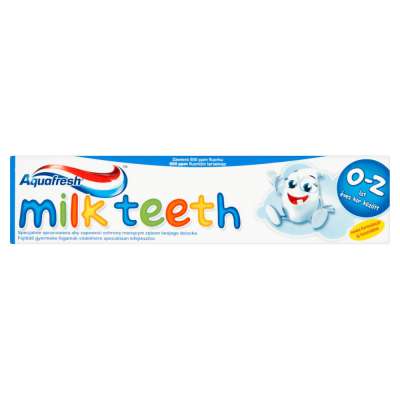 AQUAFRESH PASTA MLECZNE ZĄBKI 50ML.