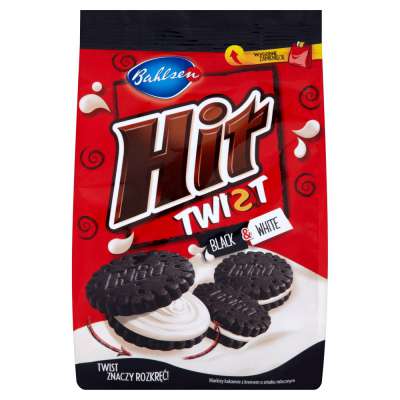 BAHLSEN HIT TWIST BLACK&WHIE 120G