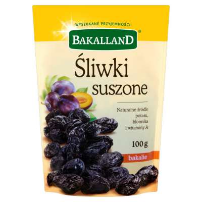 BAKALLAND ŚLIWKA 100G KALIFORNIJSKA