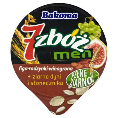 BAKOMA 7 ZBÓŻ MEN 300G FIGA/RODZ. /WINOGRONA