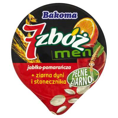 BAKOMA 7 ZBÓŻ MEN 300G JABŁ/POM.