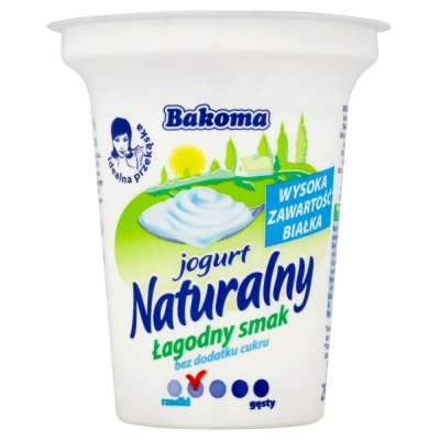 BAKOMA JOGURT B/C 290G NATURALNY