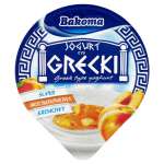 BAKOMA JOGURT GRECKI 145G  BRZOSKWINIA