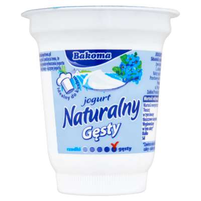 BAKOMA JOGURT NATURALNY 150G