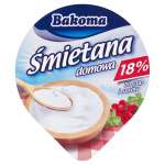 BAKOMA ŚMIETANA 175ML DOMOWA 18%