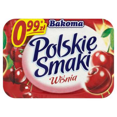BAKOMA POLSKIE SMAKI 130G WIŚNIA