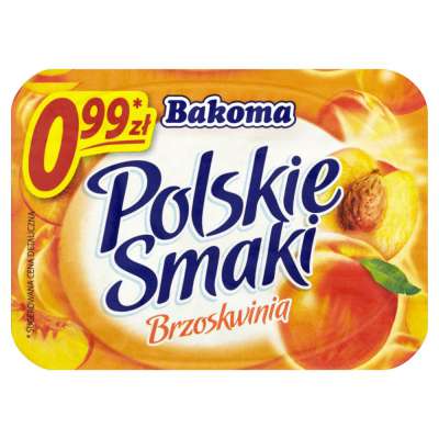 BAKOMA POLSKIE SMAKI BRZOSKWINIA 130G