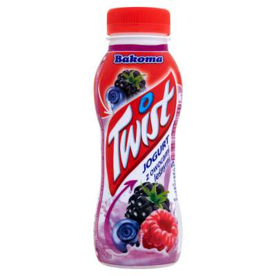 BAKOMA TWIST OWOCE LEŚNE 250G