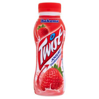 BAKOMA TWIST TRUSKAWKA 250G