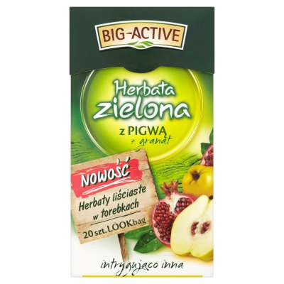 BIG ACTIVE 20SZT ZIELONA Z PIGWĄ