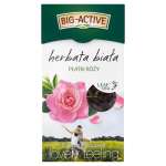BIG ACTIVE 50G BIAŁA Z PŁATKAMI RÓŻY LIŚĆ