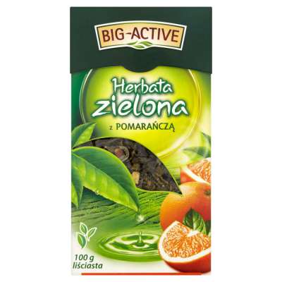 BIG ACTIVE ZIELONA Z POMARAŃCZĄ 100G