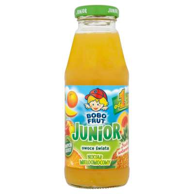 BOBOFRUT SOK JUNIOR OWOCE ŚWIATA 300ML