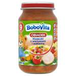 BOBOVITA DANIE 190G KLUSECZKI Z WARZYW I WOŁOWINĄ