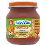 BOBOVITA DESER 125G JABŁKA/WINOGR/MALINA