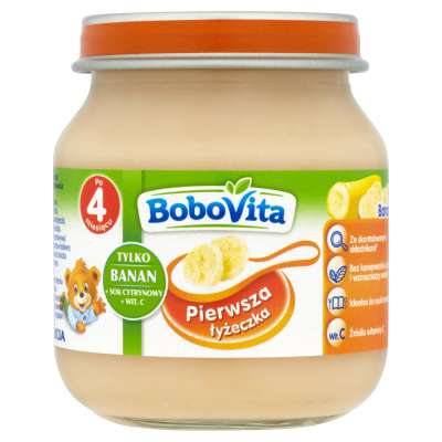 BOBOVITA DESER 125G KREM. BANAN