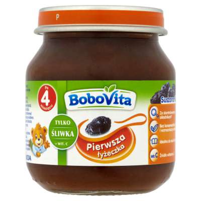 BOBOVITA DESER 125G SUSZONA ŚLIWKA