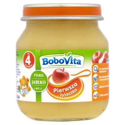 BOBOVITA DESER 125G ZŁOCISTE JABŁKA