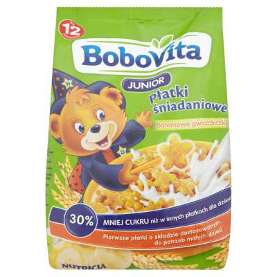 BOBOVITA GWIAZDKI BANAN 200G