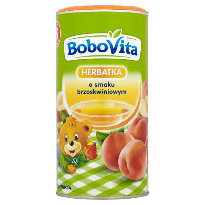 BOBOVITA HERBATA 200G BRZOSKWINIA