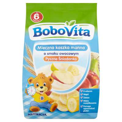 BOBOVITA KASZKA ML 3-OWOCE 230G