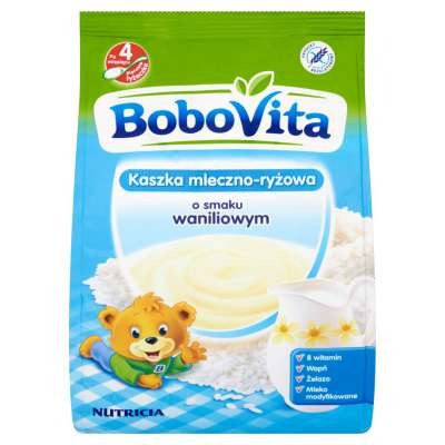BOBOVITA KASZKA ML RYŻ. 230G WANILIOWA