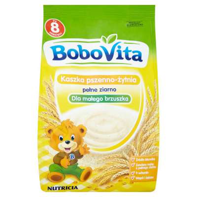 BOBOVITA KASZKA PSZENNO- RYŻ. 180G PEŁNE ZIARNO