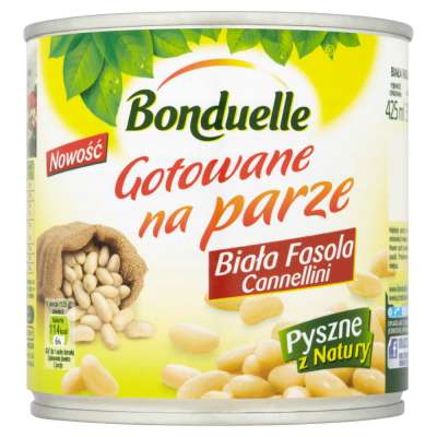 BONDUELLE FASOLA 500G BIAŁA GOTOW. NA PARZE