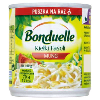 BONDUELLE KIEŁKI FASOLI MUNG 212ML
