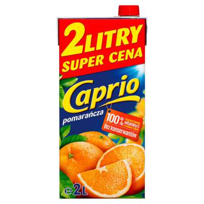 CAPRIO NAPÓJ 2L POMARAŃCZ