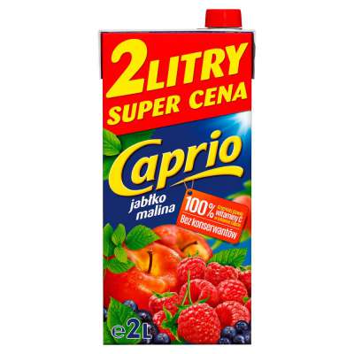 CAPRIO NAPÓJ JABŁKO MALINA 2L