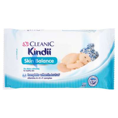 CLEANIC DZIDZIUŚ CHUSTECZKI Z WITAMINĄ 72SZT