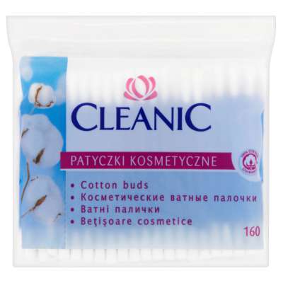 CLEANIC PATYCZKI KOSM. 160SZT.
