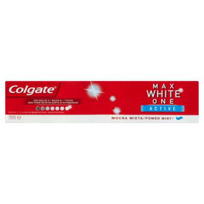 COLGATE 75ML MAX WHITE ONE ACTIVE