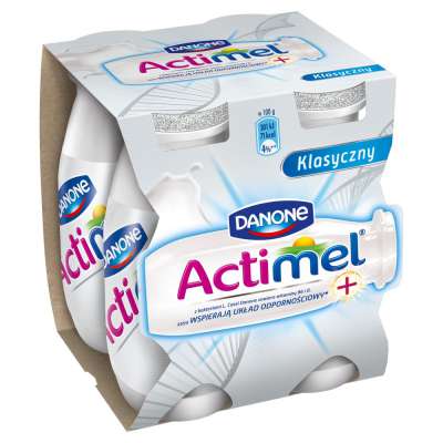 DANONE ACTIMEL NATURALNY 4X100G