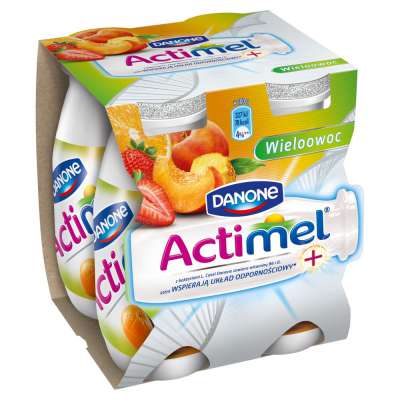 DANONE ACTIMEL WIELOOWOCOWY 4X100G