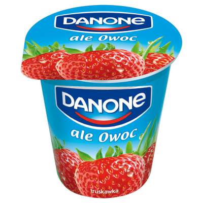 DANONE ALE OWOC TRUSKAWKA 150G
