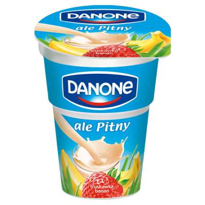 DANONE ALE PITNY TRUSKAWKA BANAN 310G