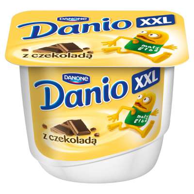 DANONE DANIO XXL CZEKOLADOWE 220G