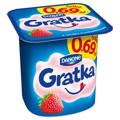 DANONE GRATKA TRUSAWKA 115G