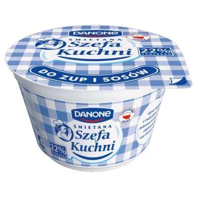 DANONE ŚMIETANA 22% 200G
