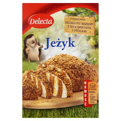 DELECTA CIASTO JEŻYK 355G