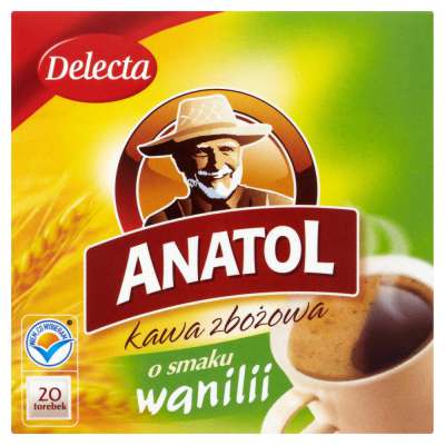 DELECTA KAWA ZBOŻOWA 84G WANILIOWA ANATOL