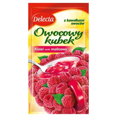 DELECTA OWOCOWY KUBEK KISIEL MALINOWY 30G