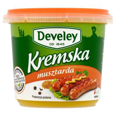 DEVELEY MUSZTARDA 210G KREMSKA
