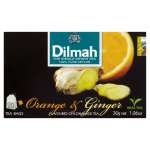DILMAH HERBATA POMARAŃCZA IMBIR 20T