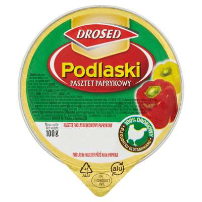 DROSED PASZTET PODLASKI PAPRYKOWY 100G