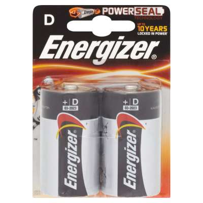 ENERGIZER BATERIA LR 20 1,5 V (2 SZT )